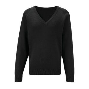 V-Neck Knitted Jumper
